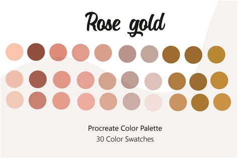 rose gold color code photoshop